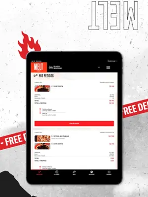 MELT Pizzas android App screenshot 1